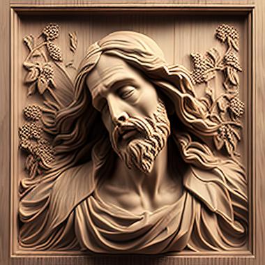 3D model st jesus (STL)